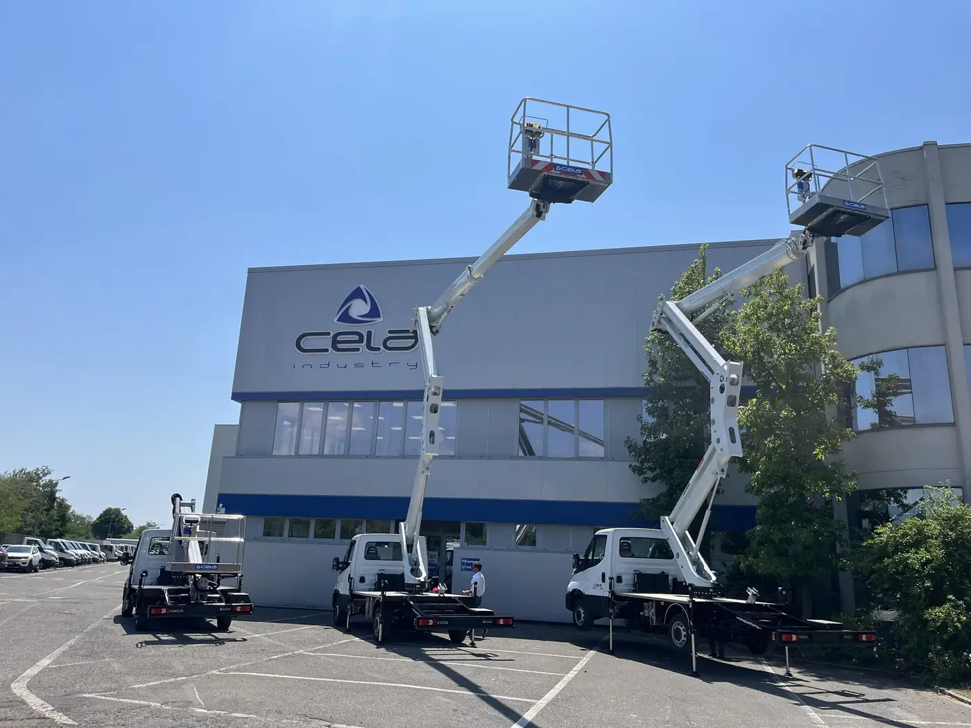 Essential range line-up at the CELA factory