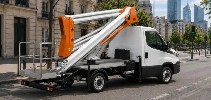 Cela Essential 20P truck-mounted platform